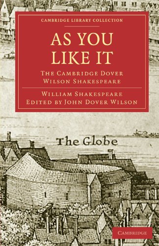 Imagen de archivo de As You Like It: The Cambridge Dover Wilson Shakespeare a la venta por Revaluation Books