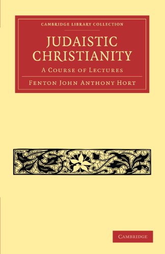 9781108007528: Judaistic Christianity Paperback: A Course of Lectures (Cambridge Library Collection - Biblical Studies)