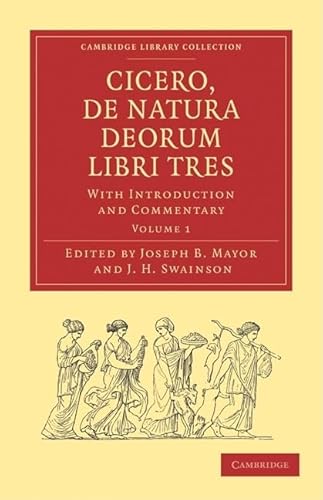 Beispielbild fr Cicero, De Natura Deorum Libri Tres 3 Volume Paperback Set zum Verkauf von Blackwell's