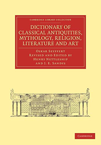 Imagen de archivo de Dictionary of Classical Antiquities a la venta por Daedalus Books