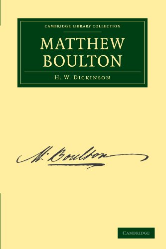 9781108012249: Matthew Boulton (Cambridge Library Collection - Technology)