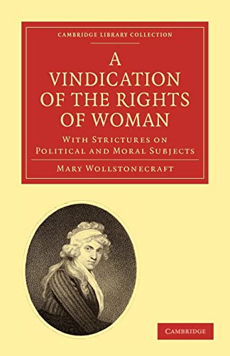 Imagen de archivo de A Vindication of the Rights of Woman a la venta por Blackwell's