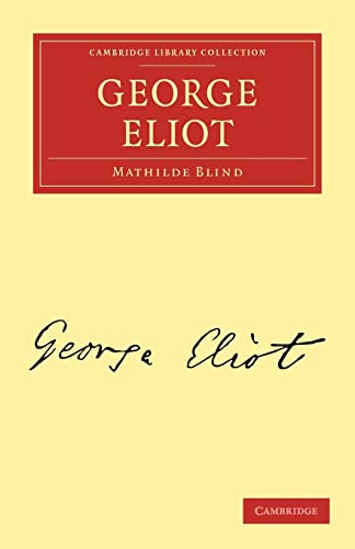 9781108019606: George Eliot Paperback (Cambridge Library Collection - Literary Studies)