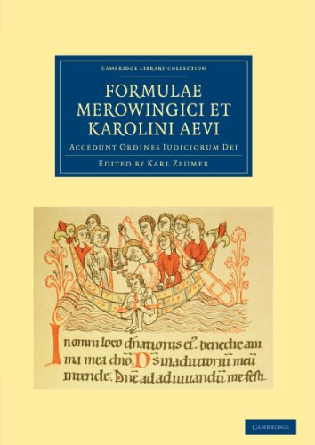 9781108021364: Formulae Merowingici et Karolini Aevi: Accedunt Ordines Iudiciorum Dei