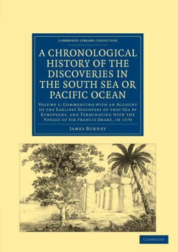 9781108024082: A Chronological History of the Discoveries in the South Sea or Pacific Ocean