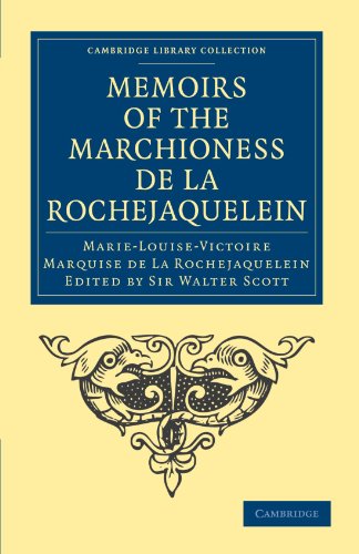 Imagen de archivo de Memoirs of the Marchioness de La Rochejaquelein a la venta por Ria Christie Collections