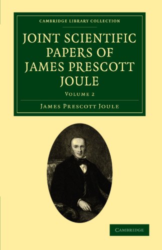 9781108028837: Joint Scientific Papers of James Prescott Joule: Volume 2