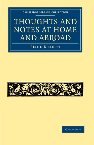 9781108032650: Thoughts and Notes at Home and Abroad (Cambridge Library Collection - Literary Studies)