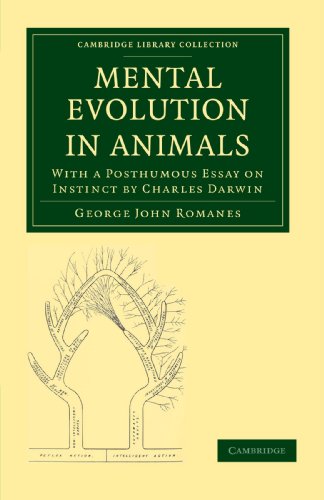 Imagen de archivo de Mental Evolution in Animals: With a Posthumous Essay on Instinct by Charles Darwin a la venta por Revaluation Books