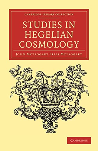 9781108037945: Studies In Hegelian Cosmology