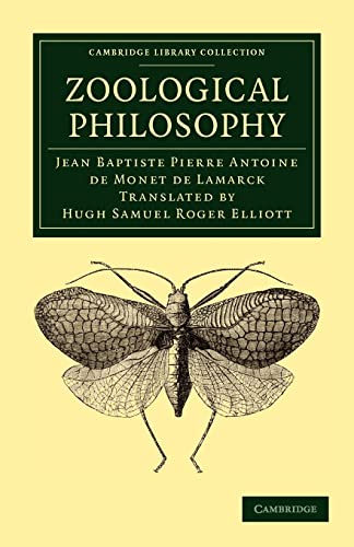 9781108038423: Zoological Philosophy Paperback: An Exposition with Regard to the Natural History of Animals (Cambridge Library Collection - Darwin, Evolution and Genetics)