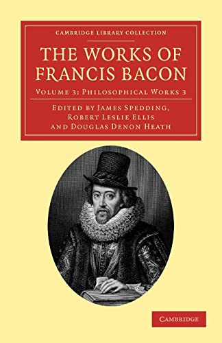 Beispielbild fr The Works of Francis Bacon - Volume 3 zum Verkauf von Ria Christie Collections