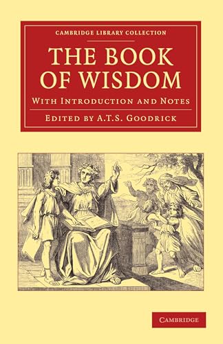 9781108053778: The Book of Wisdom: With Introduction and Notes