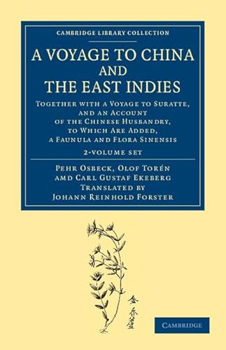 Stock image for A Voyage to China and the East Indies 2 Volume Set: Together with a Voyage to Suratte, and an Account of the Chinese Husbandry, to Which Are Added, a . Library Collection - Maritime Exploration for sale by Plum Books