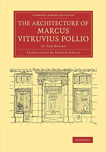 Beispielbild fr The Architecture of Marcus Vitruvius Pollio : In Ten Books zum Verkauf von AHA-BUCH GmbH