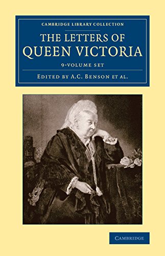 Stock image for The Letters of Queen Victoria 9 Volume Set Cambridge Library Collection British and Irish History, 19th Century for sale by PBShop.store US