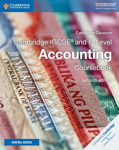 Beispielbild fr Cambridge IGCSE and O Level Accounting. Coursebook zum Verkauf von Blackwell's