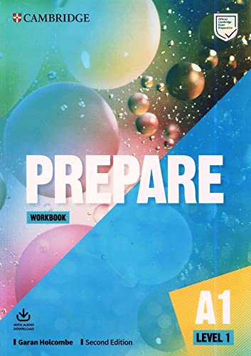 Imagen de archivo de Prepare Level 1 Workbook with Audio Download: Includes Downloadable Audio (Cambridge English Prepare!) a la venta por WorldofBooks