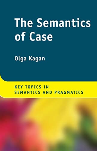 Imagen de archivo de Semantics of Case a la venta por GreatBookPrices