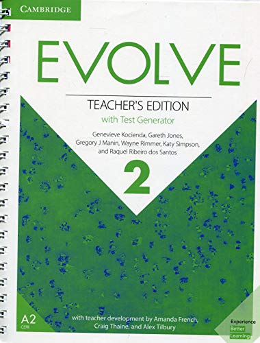 Stock image for Evolve Level 2 Teacher's Edition with Test Generator for sale by HPB-Red