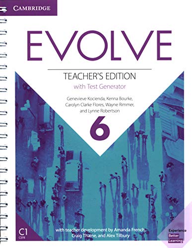 Imagen de archivo de Evolve Level 6 Teacher's Edition with Test Generator a la venta por AMM Books