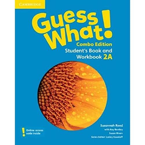 Stock image for Guess What! Level 2 Student's Book and Workbook A with Online Resources Combo Edition for sale by AwesomeBooks