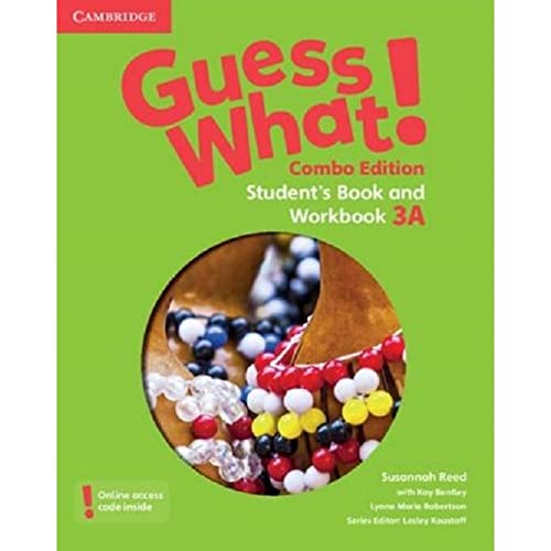 Imagen de archivo de Guess What! Level 3 Student's Book and Workbook A with Online Resources Combo Edition a la venta por AwesomeBooks