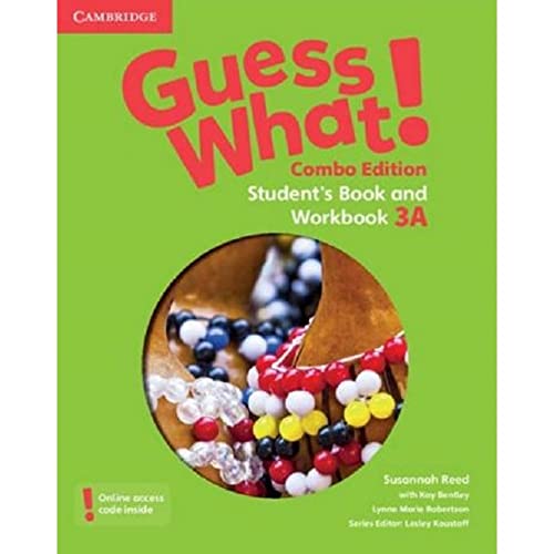 Stock image for Guess What! Level 3 Student's Book and Workbook A with Online Resources Combo Edition for sale by AwesomeBooks