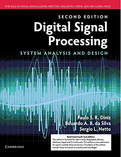 Imagen de archivo de Digital Signal Processing, 2Nd Edition : System Analysis And Design a la venta por SMASS Sellers