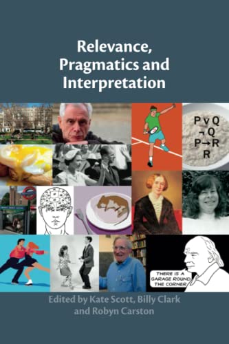 Stock image for Relevance, Pragmatics and Interpretation for sale by Revaluation Books