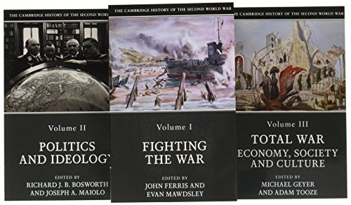 

The Cambridge History of the Second World War 3 Volume Paperback Set