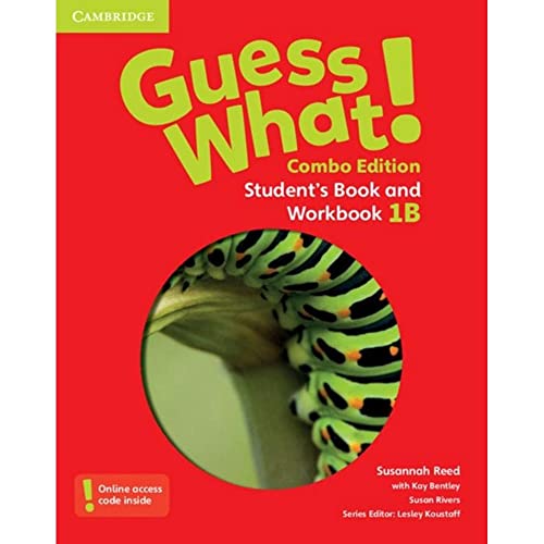 9781108407908: Guess What! Level 1 Student's Book and Workbook B with Online Resources Combo Edition