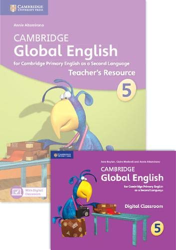 Stock image for Cambridge Global English Stage 5 2017 Teacher's Resource Book with Digital Classroom (1 Year): for Cambridge Primary English as a Second Language for sale by Orbiting Books