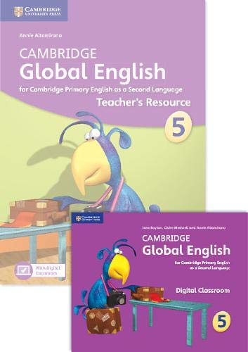 9781108409537: Cambridge Global English Stage 5 2017 Teacher's Resource Book with Digital Classroom (1 Year): for Cambridge Primary English as a Second Language (Cambridge Primary Global English)