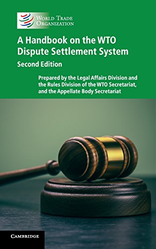 Imagen de archivo de A Handbook on the WTO Dispute Settlement System a la venta por Brook Bookstore On Demand