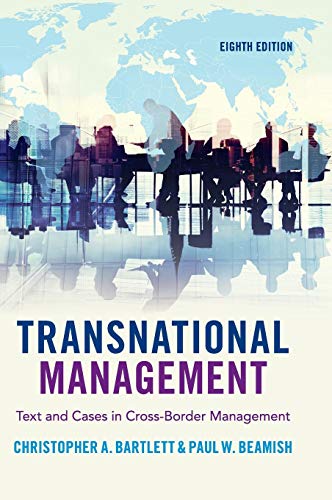 Stock image for Transnational Management: Text and Cases in Cross-Border Management for sale by Books Unplugged