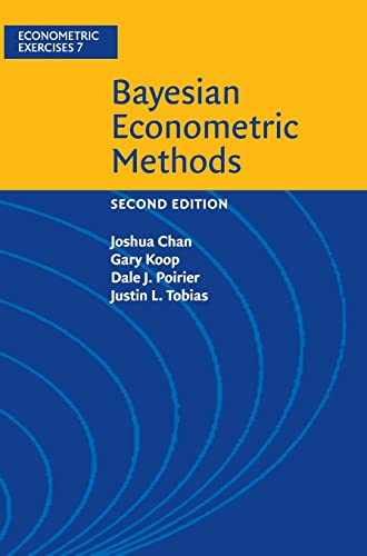 Imagen de archivo de Bayesian Econometric Methods (Econometric Exercises, Series Number 7) a la venta por Books Unplugged