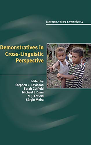 Stock image for Demonstratives in Cross-Linguistic Perspective (Language Culture and Cognition, Series Number 14) for sale by suffolkbooks