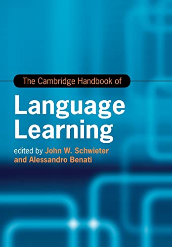 9781108430289: The Cambridge Handbook of Language Learning (Cambridge Handbooks in Language and Linguistics)