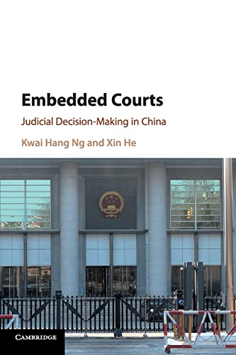 Imagen de archivo de Embedded Courts: Judicial Decision-Making in China a la venta por GF Books, Inc.