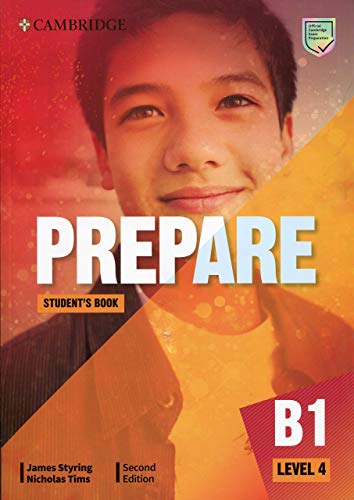 Imagen de archivo de Prepare Level 4 Student's Book (Cambridge English Prepare!) a la venta por Bestsellersuk