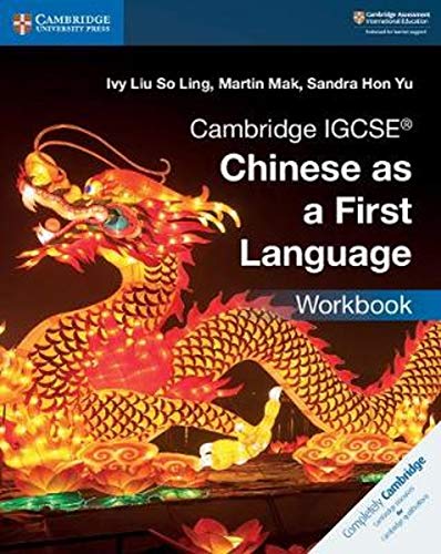 Stock image for Cambridge IGCSE Chinese as a First Language Workbook for sale by Blackwell's