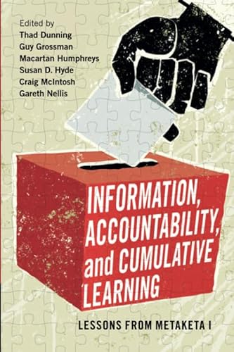9781108435048: Information, Accountability, and Cumulative Learning: Lessons from Metaketa I