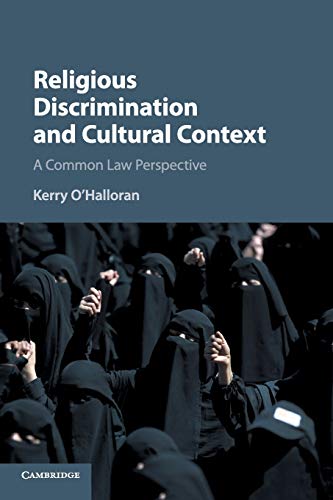 Beispielbild fr Religious Discrimination and Cultural Context: A Common Law Perspective zum Verkauf von Lucky's Textbooks