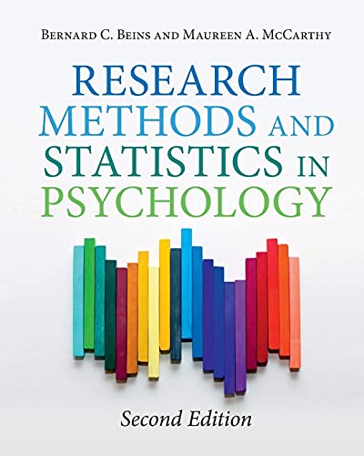 9781108436243: Research Methods and Statistics in Psychology