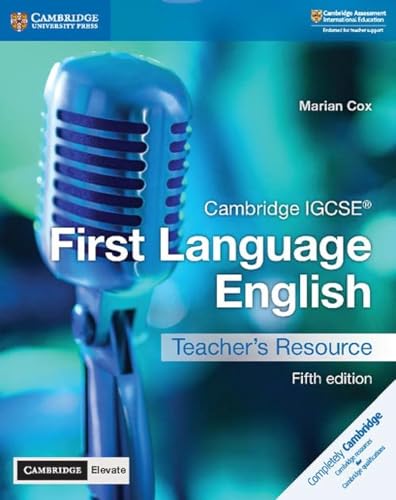 Beispielbild fr Cambridge IGCSE First Language English. Teacher's Resource With Cambridge Elevate zum Verkauf von Blackwell's