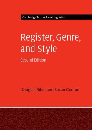 Stock image for Register, Genre, and Style (Cambridge Textbooks in Linguistics) for sale by Bookmans