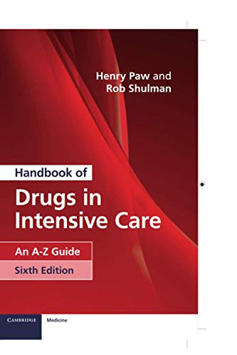 Imagen de archivo de Handbook of Drugs in Intensive Care: An A-Z Guide a la venta por GF Books, Inc.
