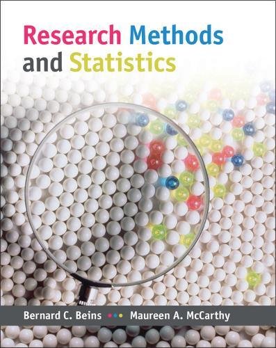 Beispielbild fr Research Methods and Statistics zum Verkauf von AMM Books