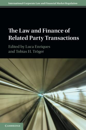 Stock image for The Law and Finance of Related Party Transactions (International Corporate Law and Financial Market Regulation) for sale by Books Unplugged